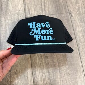 Melin “Have More Fun” Blue Slogan Cap